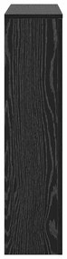 Capa de Radiador Carvalho Preto 104x20x82 cm Madeira Engenharia
