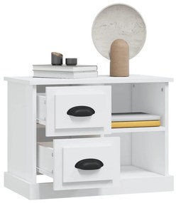 Mesa de cabeceira 60x35,5x45 cm branco