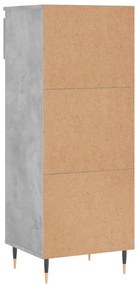 Sapateira 40x36x105 cm derivados de madeira cinzento cimento
