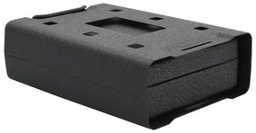 Cofre de Segurança Preto Metal Pequeno Fechaduras
