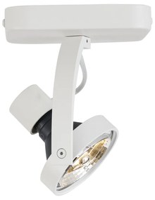 Foco de teto de design branco GU10 70mm giratório e inclinável - Vo