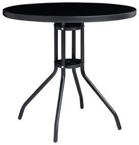 5 pcs conjunto de bistrô preto e antracite