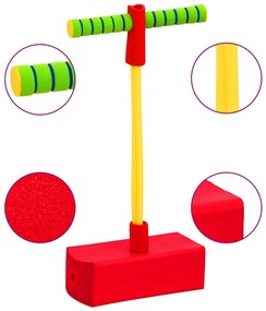 Pula-pula Pogo-Stick para crianças 50 cm