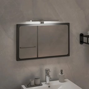 vidaXL Luz LED para espelho 5,5 W 6000 K 30 cm branco frio