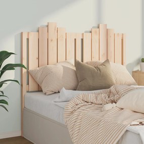 818460 vidaXL Cabeceira de cama 126x4x110 cm pinho maciço