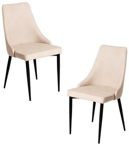 Pack 2 Cadeiras Stoik Vintage - Beige