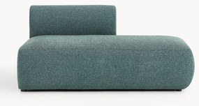 Pufe modular com chaise longue em bouclé Sofia