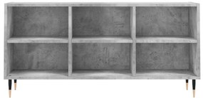 Móvel de TV 103,5x30x50 cm derivados madeira cinzento cimento