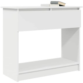 Mesa consola com gavetas 85,5x38,5x74,5 cm branco