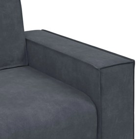Poltrona 60 cm veludo verde-escuro