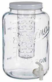 Dispensador Vidro com Torneira 8000ml 20.7X31.5cm