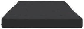Almofadões p/ cadeira de terraço 2 pcs tecido oxford preto