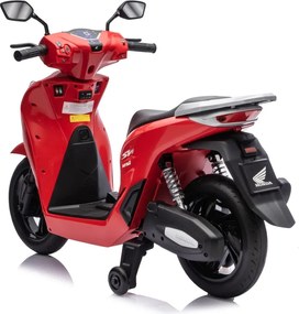 Mota eletrica bateria 12V para Crianças Scooter HONDA SH125I Vermelha