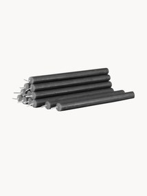 Velas finas compridas Stoff Nagel, conjunto de 12