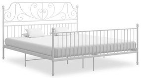 Estrutura de cama metal 180x200 cm branco