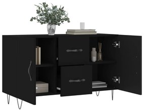 Aparador 100x36x60 cm derivados de madeira preto