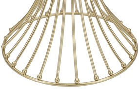 MESA DE APOIO CENTUR Ø 50X103 CM DOURADA