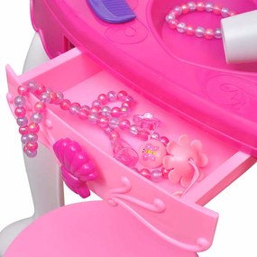 Toucador brinquedo com 3 espelhos e luz/som