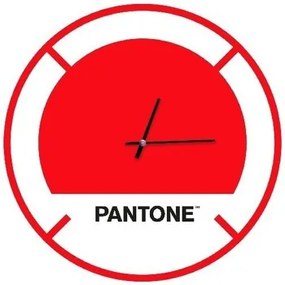 Relógios Homemania  Relogio Drive In, Vermelho, Branco, Preto, 40x0,15x40cm