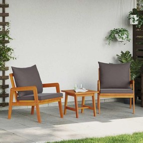 vidaXL Conjunto bistro Castanho 45 x 45 x 38cm