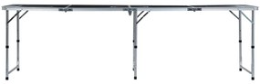 Mesa para beer pong dobrável 240 cm preto