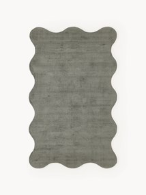 Tapete artesanal Wavy, bege