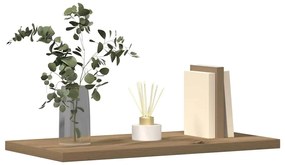 Prateleiras parede 4 pcs derivados madeira carvalho artisiano