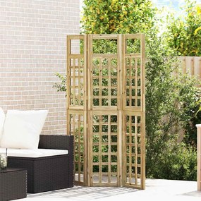 vidaXL Tela de Privacidade Externa Geométrico Castanho 120 x 180 cm