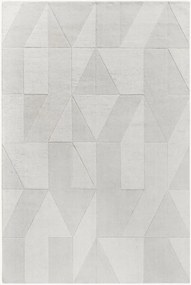 Tapete de lã com relevo Ursule