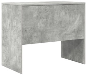 Escrivaninha de computador Cinza concreto Placa de MDF