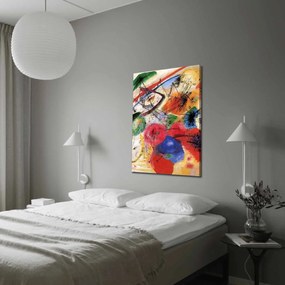 Pintura Decorativa em Tela 70100FAMOUSART-065 – Multicolor – 70 x 100