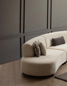 Sofá de Canto Pars – Creme – 300 x 100 x 70 cm