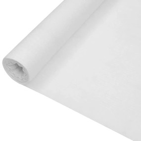 vidaXL Rede de ocultação para privacidade PEAD 150 g/m² 1x10 m branco
