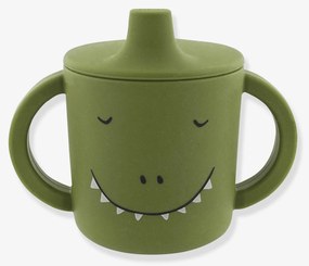 Copo de aprendizagem em silicone, TRIXIE Animal verde