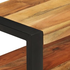 Móvel de TV 120x30x45 cm madeira de acácia maciça