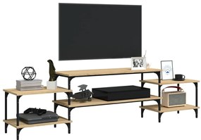 Móvel de TV 197x35x52 derivados de madeira carvalho sonoma