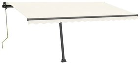 Toldo automático independente 450x350 cm cor creme
