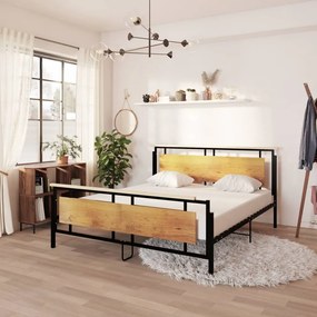 vidaXL Estrutura de cama metal 180x200 cm