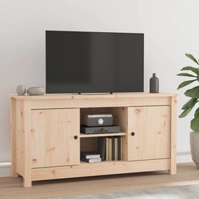 Móvel de TV 103x36,5x52 cm madeira de pinho maciça
