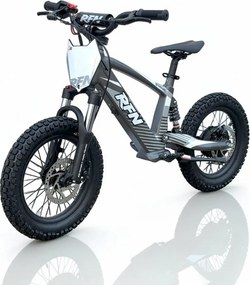 Bicicleta elétrica infantil 350W 16" Roan RXF Evo-S Cinzenta