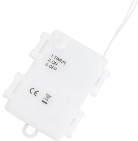 Luzes de Natal anjo silhueta 2 pcs 50 LEDs branco quente