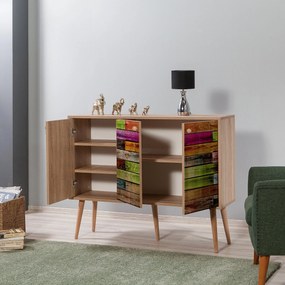 Console Mega – Carvalho Sonoma – 120x90x36 cm