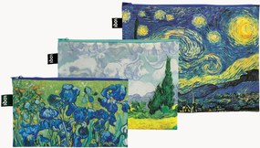 Bolsas com fecho Museum Vincent Van Gogh, conjunto de 3