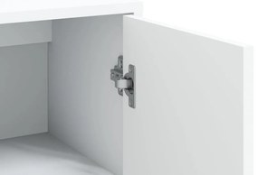Aparadores 3 pcs 60x31x84 cm derivados de madeira branco