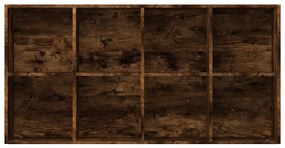 Estante/aparador 66x30x130 cm derivados madeira carvalho fumado