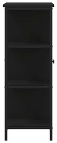 Aparador 70x30x80 cm derivados de madeira preto