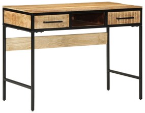 Mesa 100x50x75 cm Madeira Maciça Rough Mango
