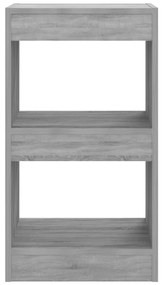 Estante/divisória 40x30x72 cm cor sonoma cinza