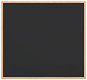 Quadro negro com estrutura em madeira de pinho maciço 60x55 cm