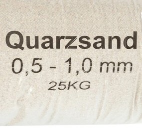 Areia para filtro 25 kg 0,5-1,0 mm